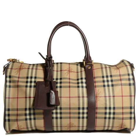 burberry duffle bag womens|burberry holdall bag.